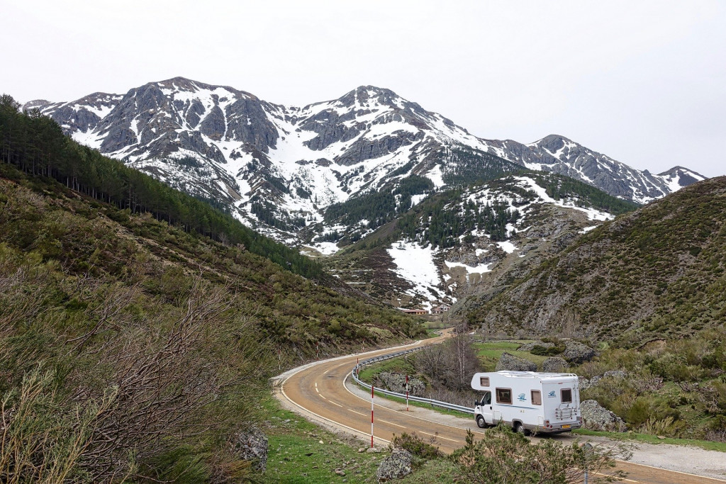 Camper mountains